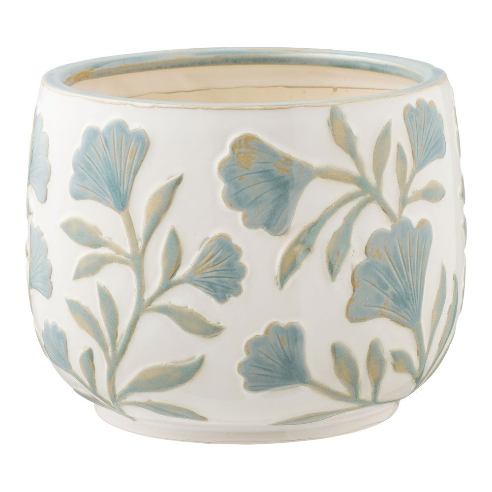 Kerámia kézzel készített kaspó fűszernövényekhez ø 22