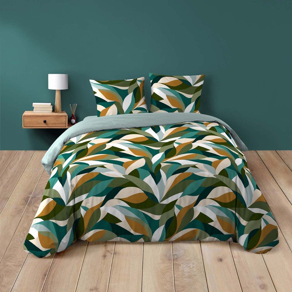 Kétszemélyes-hosszabbított háromrészes pamut ágyneműhuzat 240x220 cm Swan – douceur d'intérieur