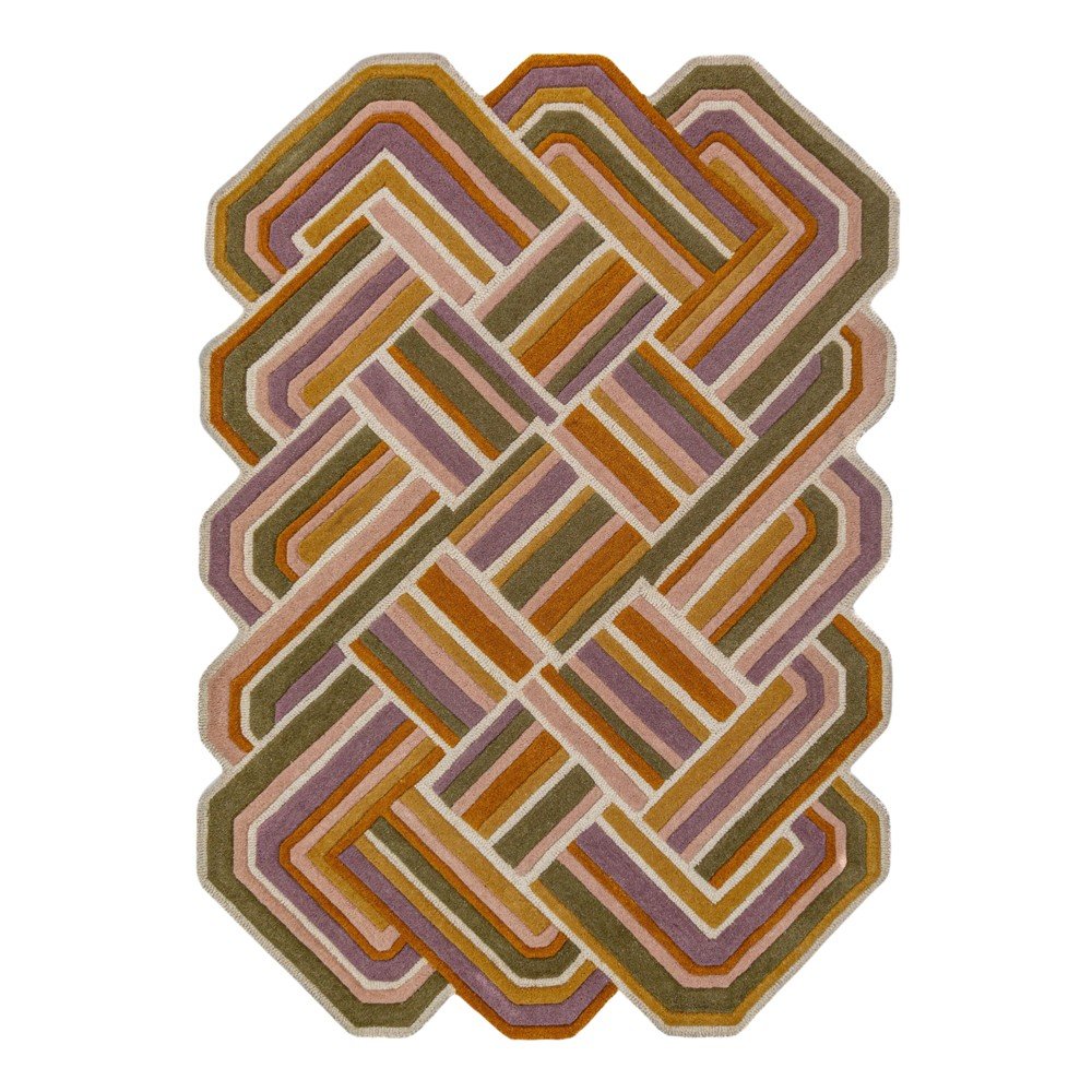 Kézi szövésű gyapjú szőnyeg 160x230 cm Lattice Shaped  – Flair Rugs