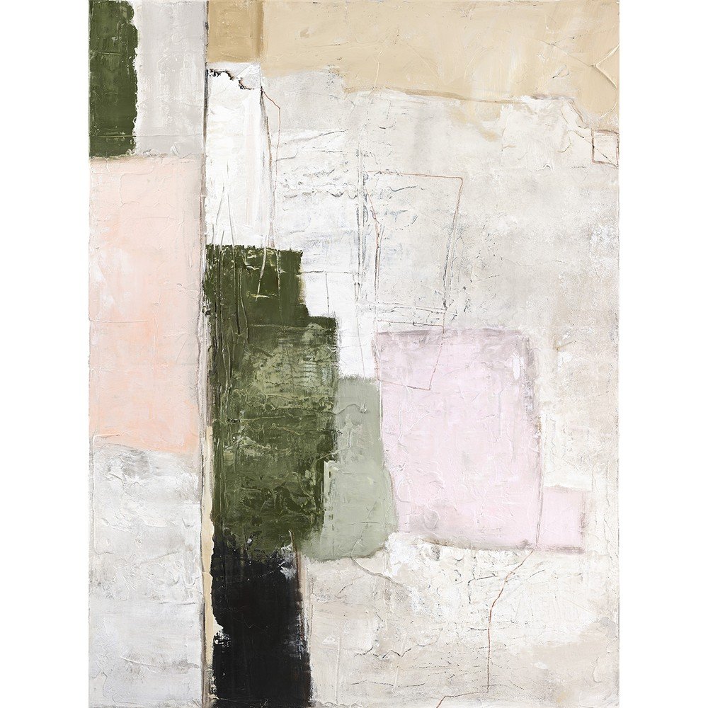 Kézzel festett vászon kép 88x118 cm Rustic Revival – Malerifabrikken