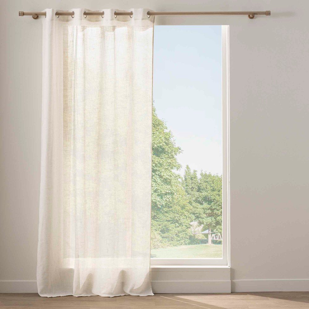 Krémszínű függöny 140x240 cm Yoko – douceur d'intérieur