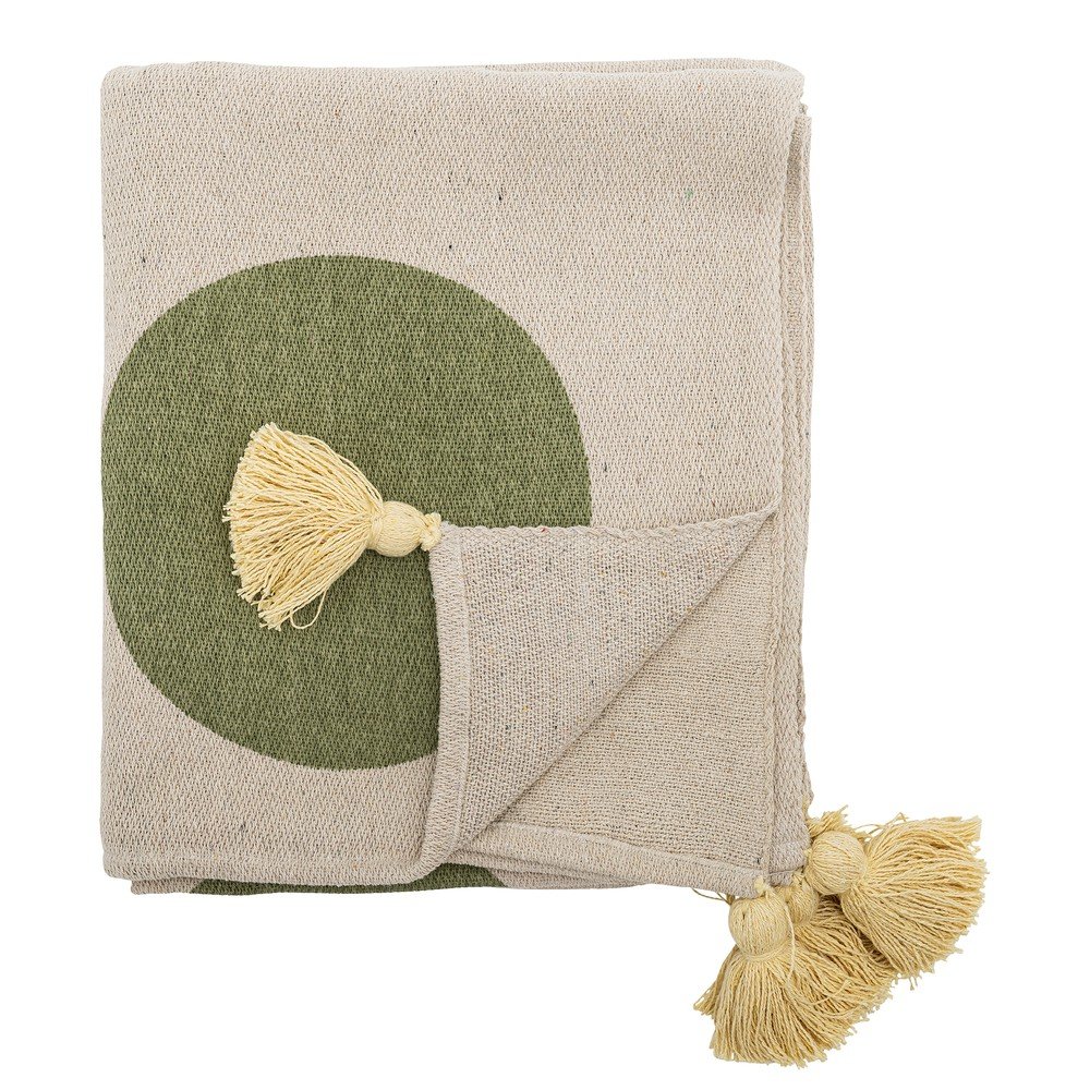 Krémszínű gyerek takaró 130x160 cm Clennie – Bloomingville Mini