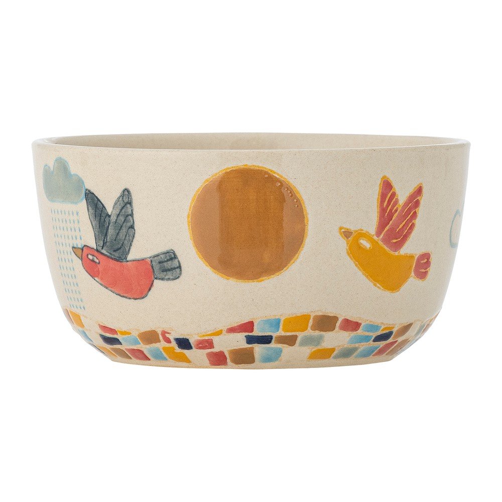 Krémszínű kőedény gyerek tálka ø 12 cm Colorine – Bloomingville Mini