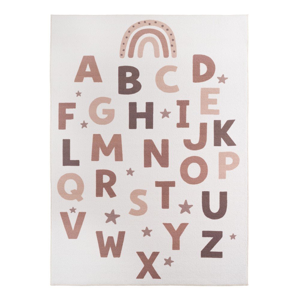 Krémszínű mosható gyerek szőnyeg 160x230 cm Coco 1133 – Ayyildiz Carpets