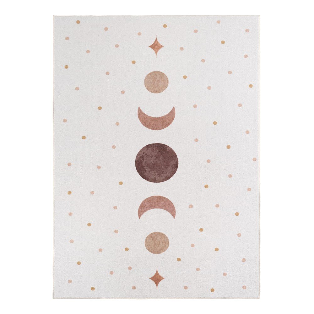 Krémszínű mosható gyerek szőnyeg 160x230 cm Coco 1136 – Ayyildiz Carpets