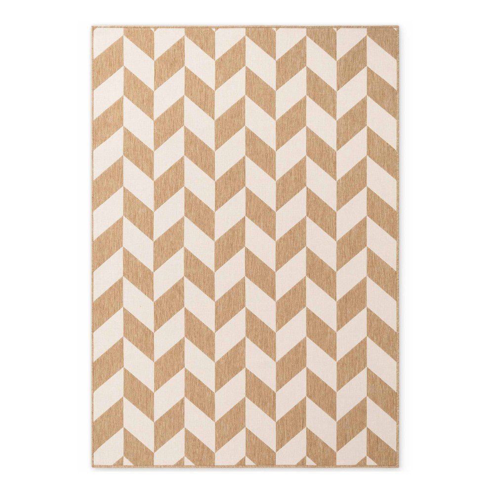 Krémszínű-natúr színű kültéri-beltéri szőnyeg 120x170 cm Haringey Terrick – Ted Baker