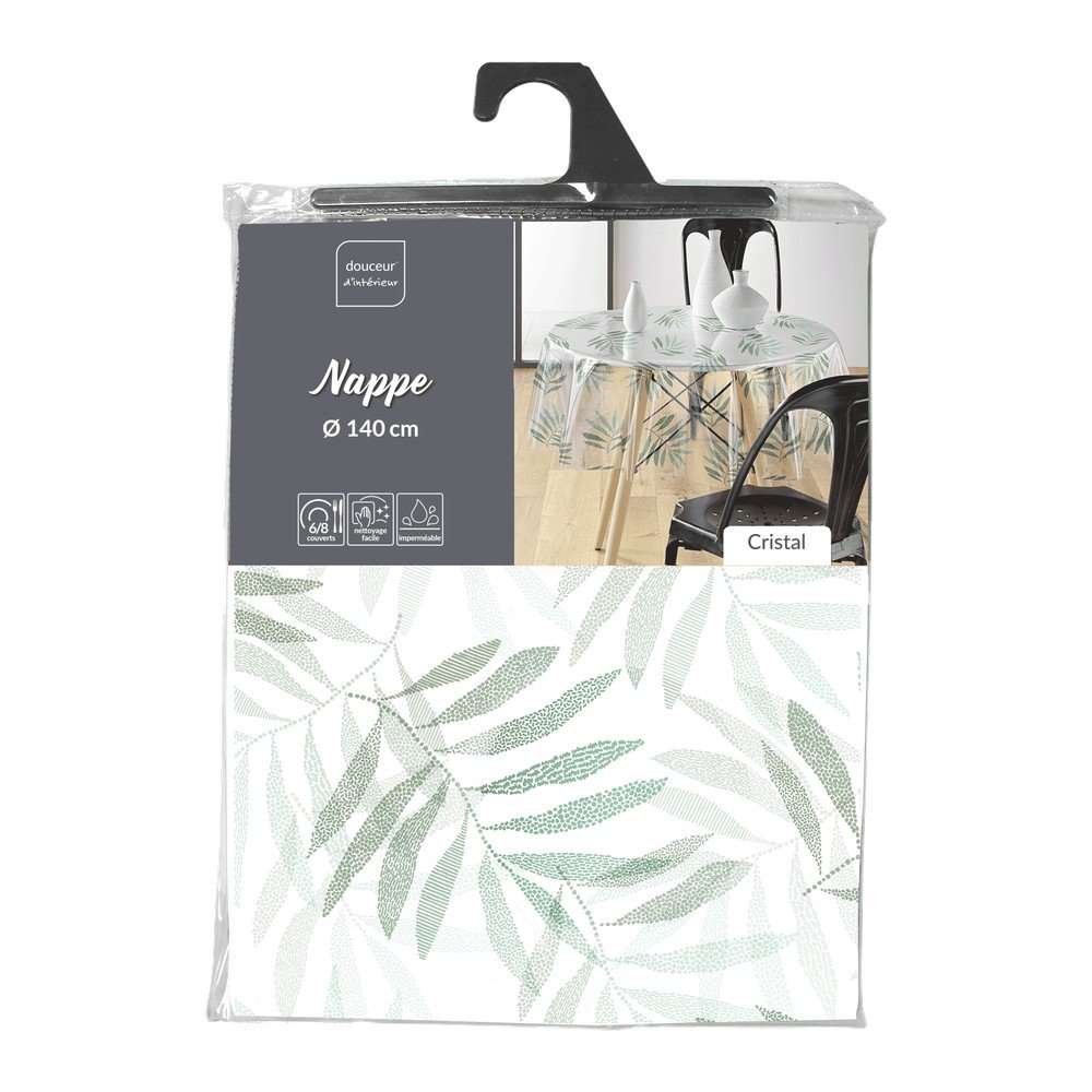 Lemosható asztalterítő ø 140 cm Verdalis – douceur d'intérieur