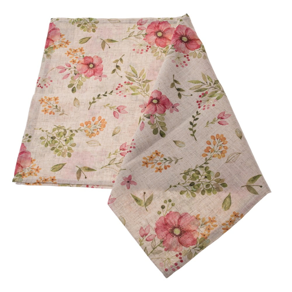 Lenkeverék asztali futó 40x140 cm – Dakls