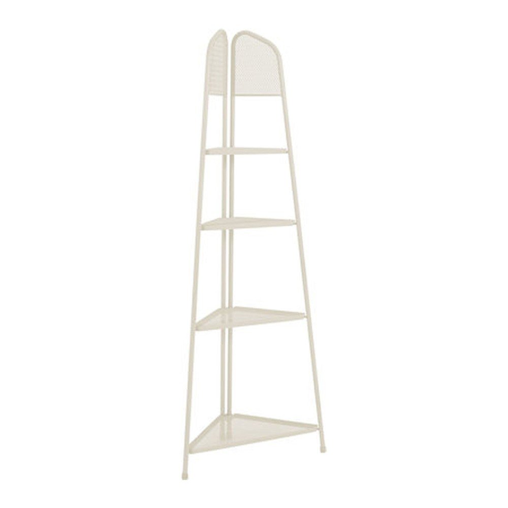 MWH világosbézs fém balkon sarokpolc - magasság 180 cm - Garden Pleasure