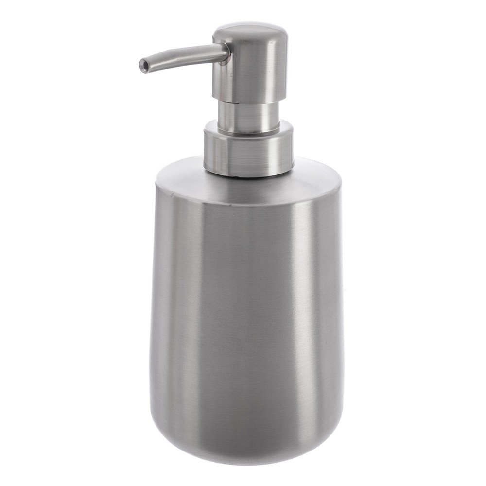 Matt ezüstszínű rozsdamentes acél szappanadagoló 450 ml – Orion