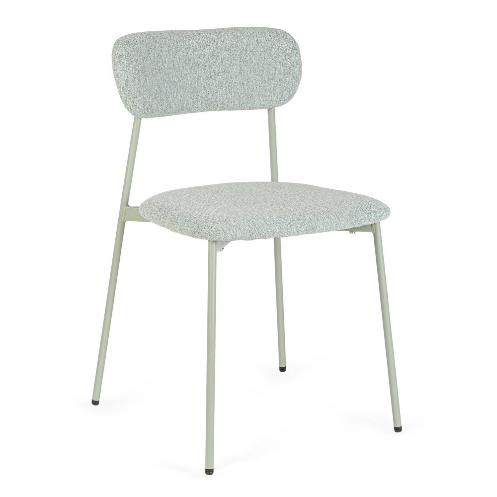 Mentazöld kárpitozott étkezőszék Inka – Yes Everyday