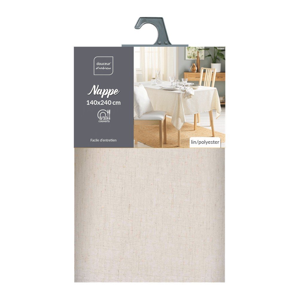 Mosható asztalterítő 140x240 cm Pauline – douceur d'intérieur