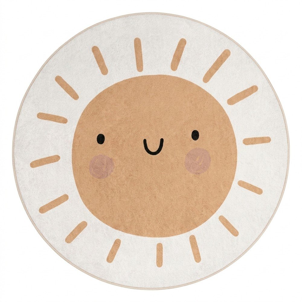 Mosható gyerek szőnyeg ø100 cm Sunny World – Mila Home