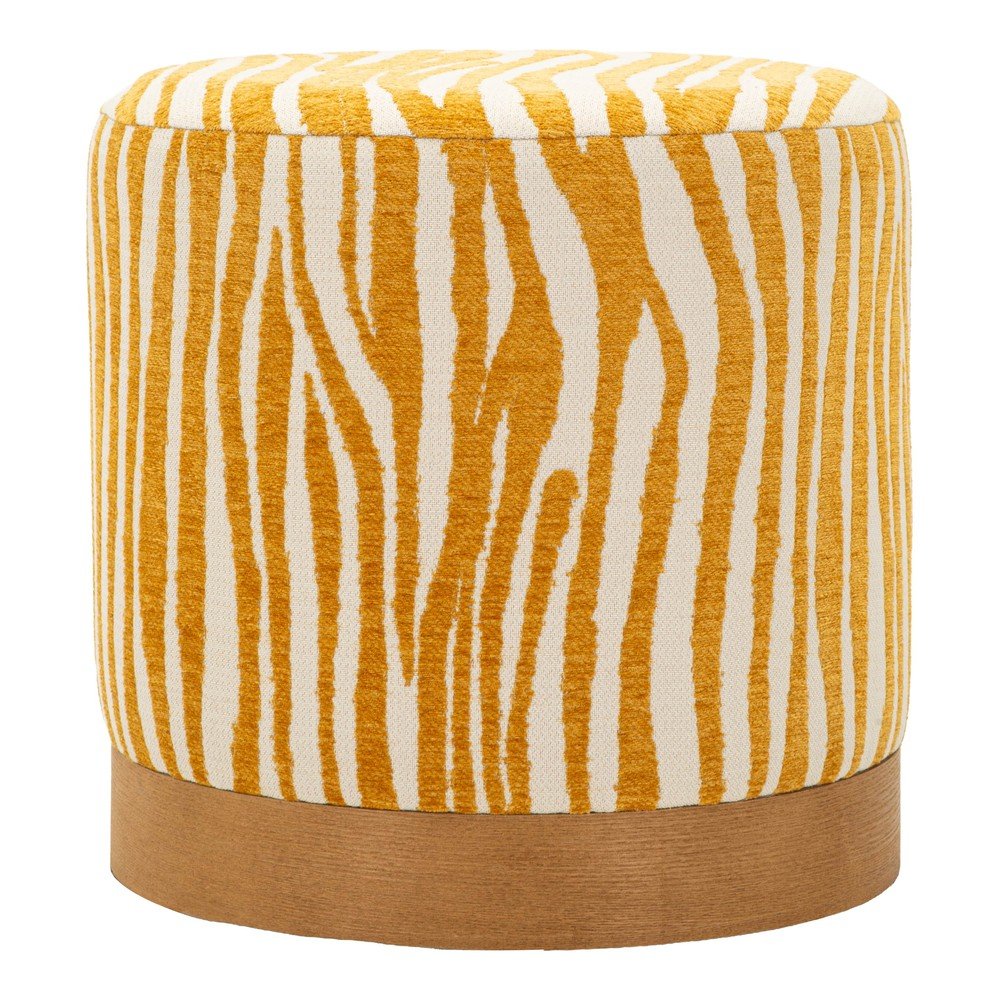 Mustársárga puff Savana – Mauro Ferretti