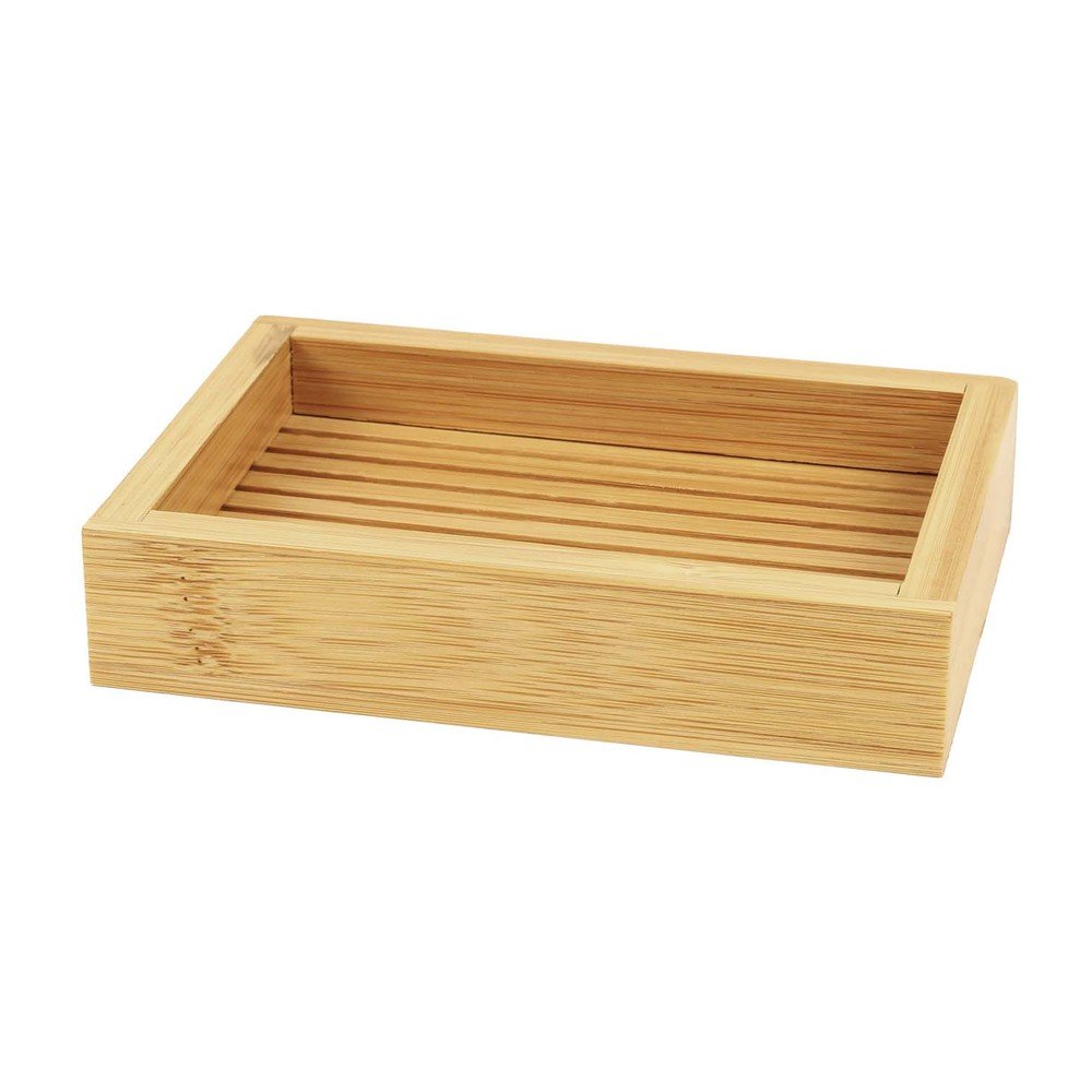 Natúr színű bambusz szappantartó Hanoi – douceur d'intérieur