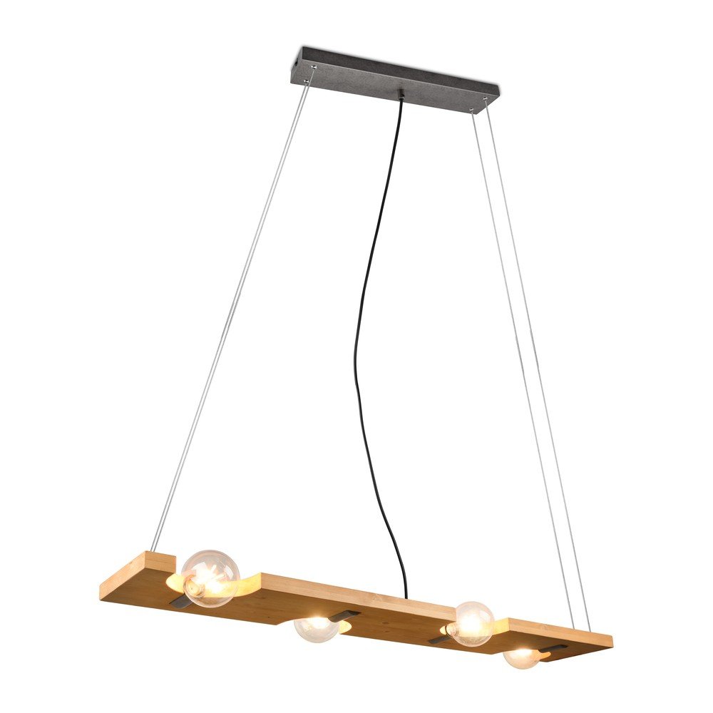 Natúr színű függőlámpa Tailor – Trio