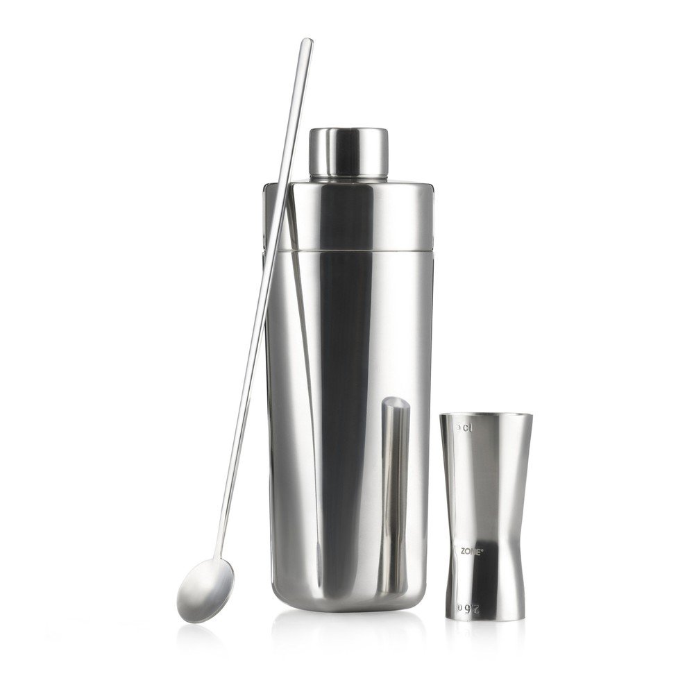 Rozsdamentes acél koktélkészítő szett Rocks – Zone