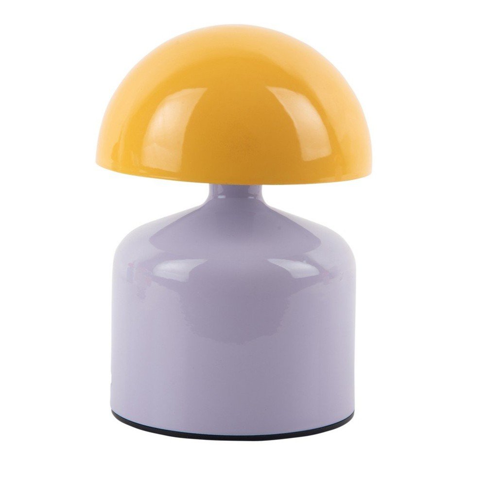 Sárga-lila LED asztali lámpa (magasság 15 cm) Funky Impetu – Leitmotiv