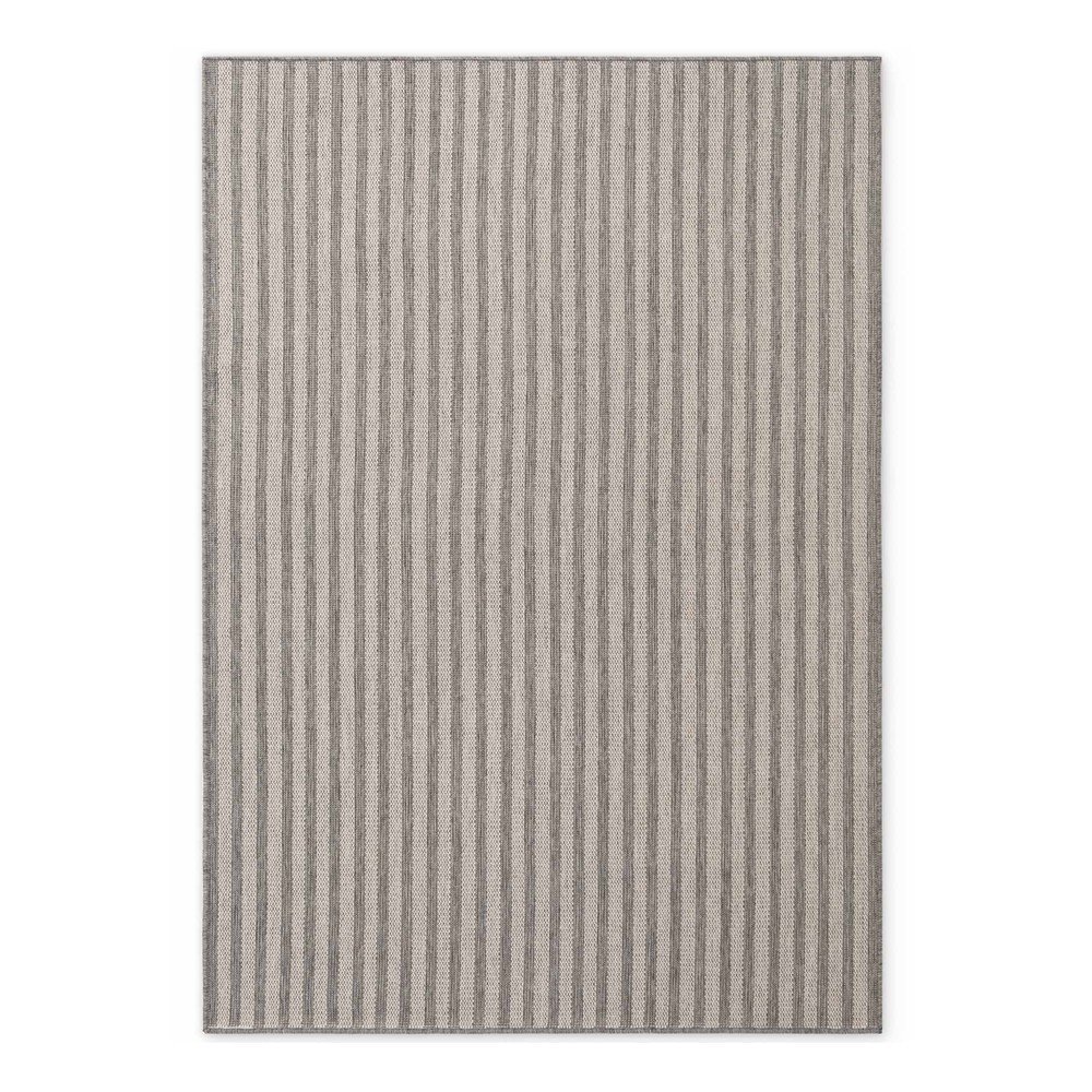 Szürke-krémszínű kültéri-beltéri szőnyeg 120x170 cm Haringey Linley – Ted Baker