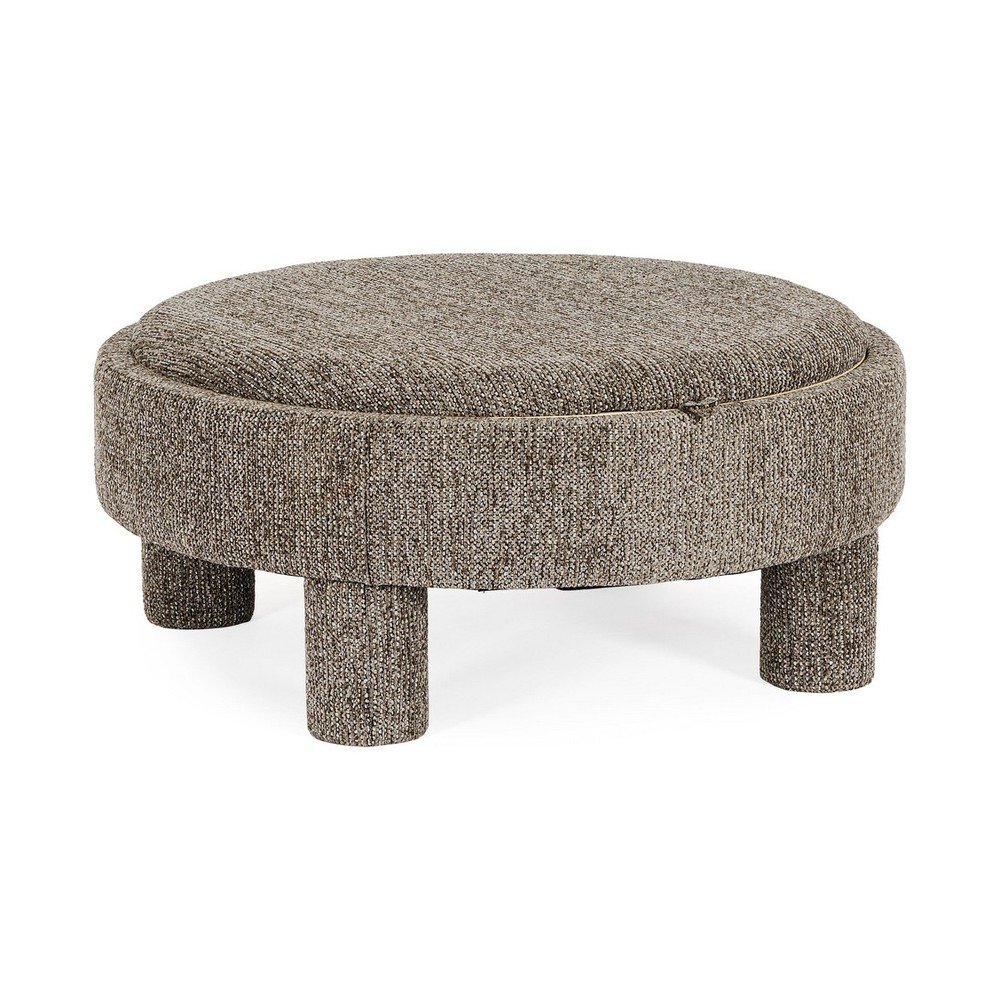 Szürkésbarna puff Tanya – Bizzotto