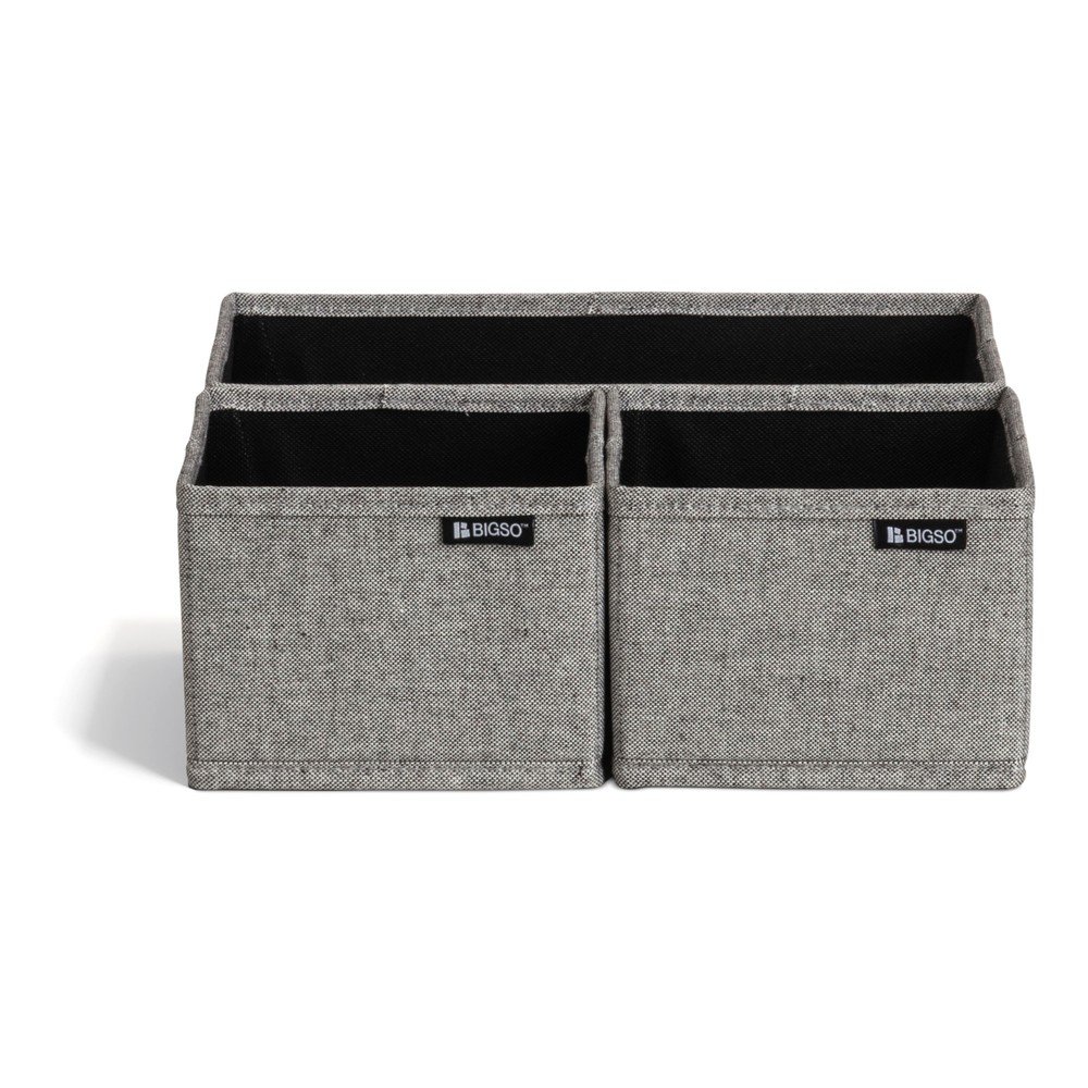 Textil fiókrendszerező készlet 3 db-os Soft Storage – Bigso