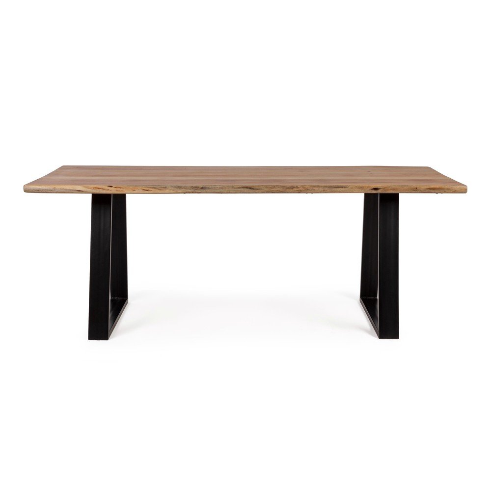 Tömörfa étkezőasztal 95x200 cm Artur – Bizzotto