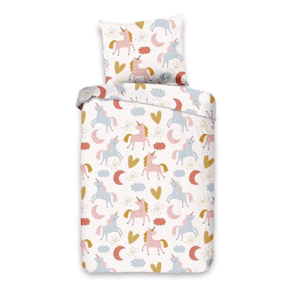 Unikornis pamut gyerek ágyneműhuzat
