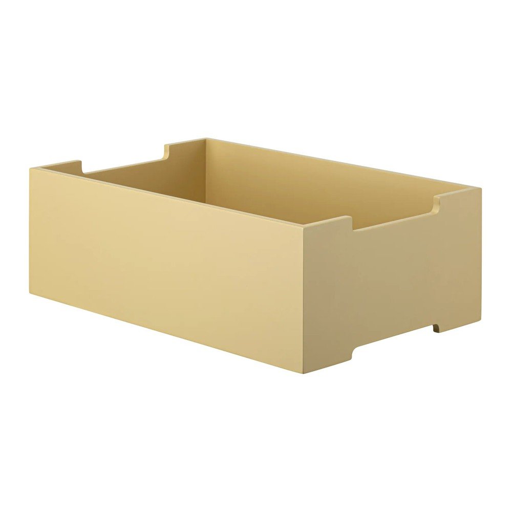 Világossárga tárolódoboz 25x39x14 cm Kasane M – Blomus