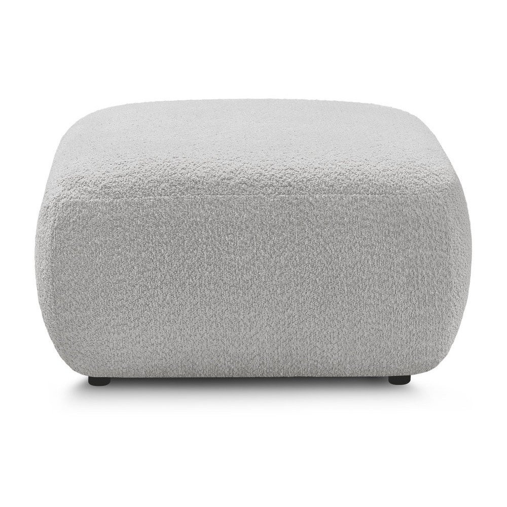 Világosszürke buklé lábtartó Montaigne – Bobochic Paris