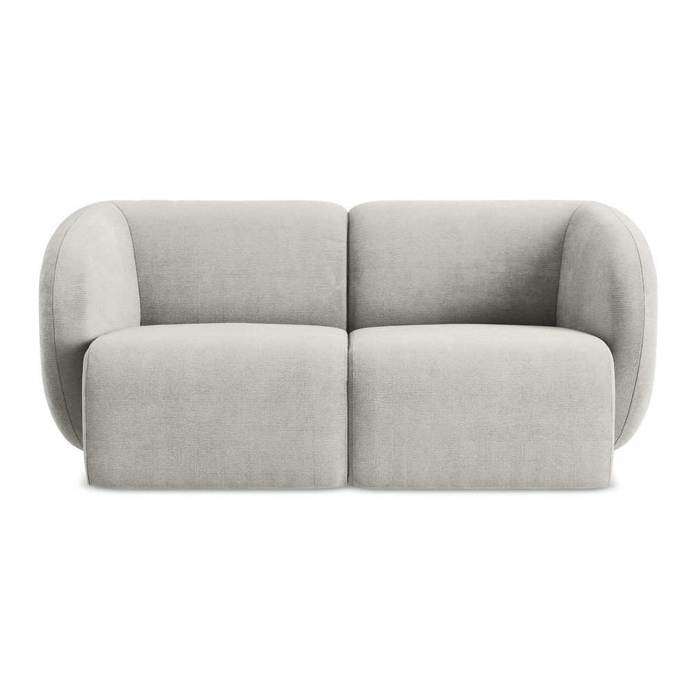 Világosszürke zsenília kanapé 174 cm Lani – Makamii