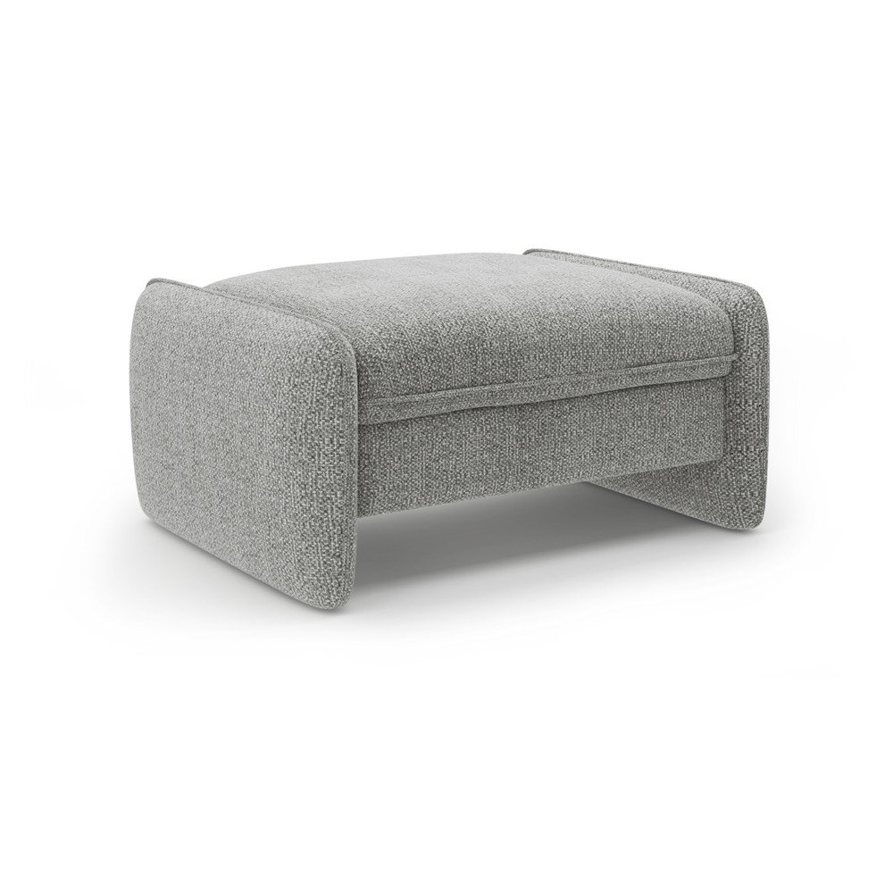 Világosszürke zsenília lábtartó Georgia – Micadoni