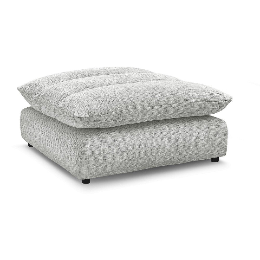 Világosszürke zsenília lábtartó Neil – Bobochic Paris