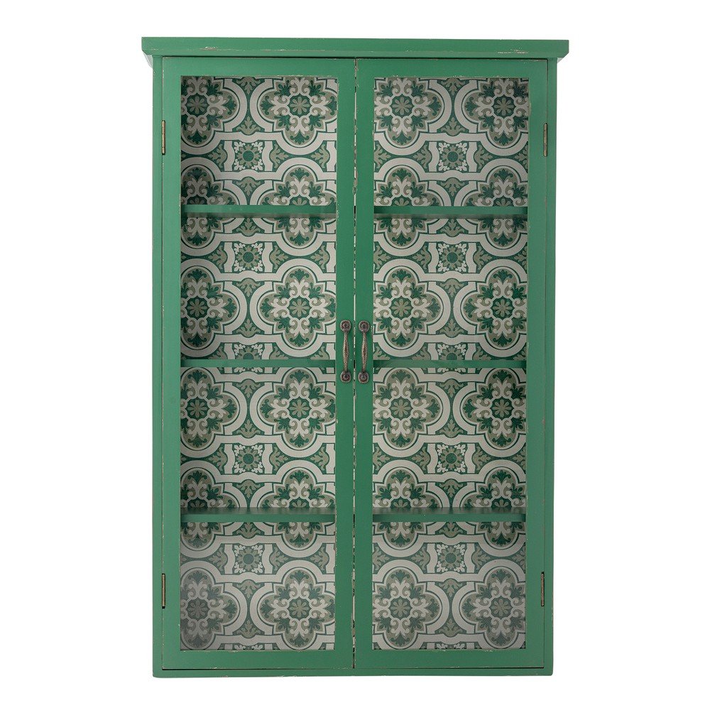 Zöld jegenyefenyő függő tálalószekrény 81x122x22 cm Hazem – Bloomingville