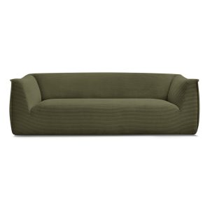 Z&ouml;ld kordb&aacute;rsony kanap&eacute; 242 cm Giorgia &ndash; Bobochic Paris