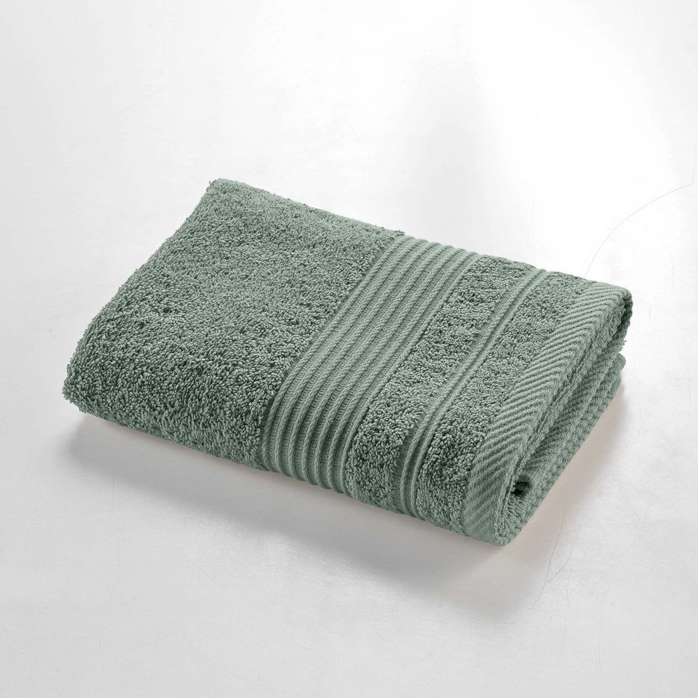 Zsályaszínű frottír pamut törölköző 50x90 cm Tendresse – douceur d'intérieur