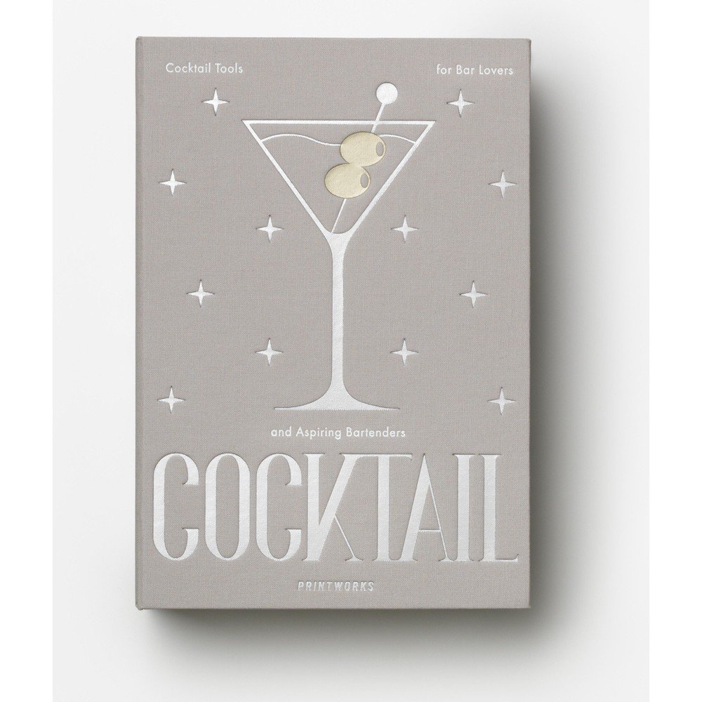 Acél koktélkészítő szett The Essentials - Cocktail Tools – Printworks