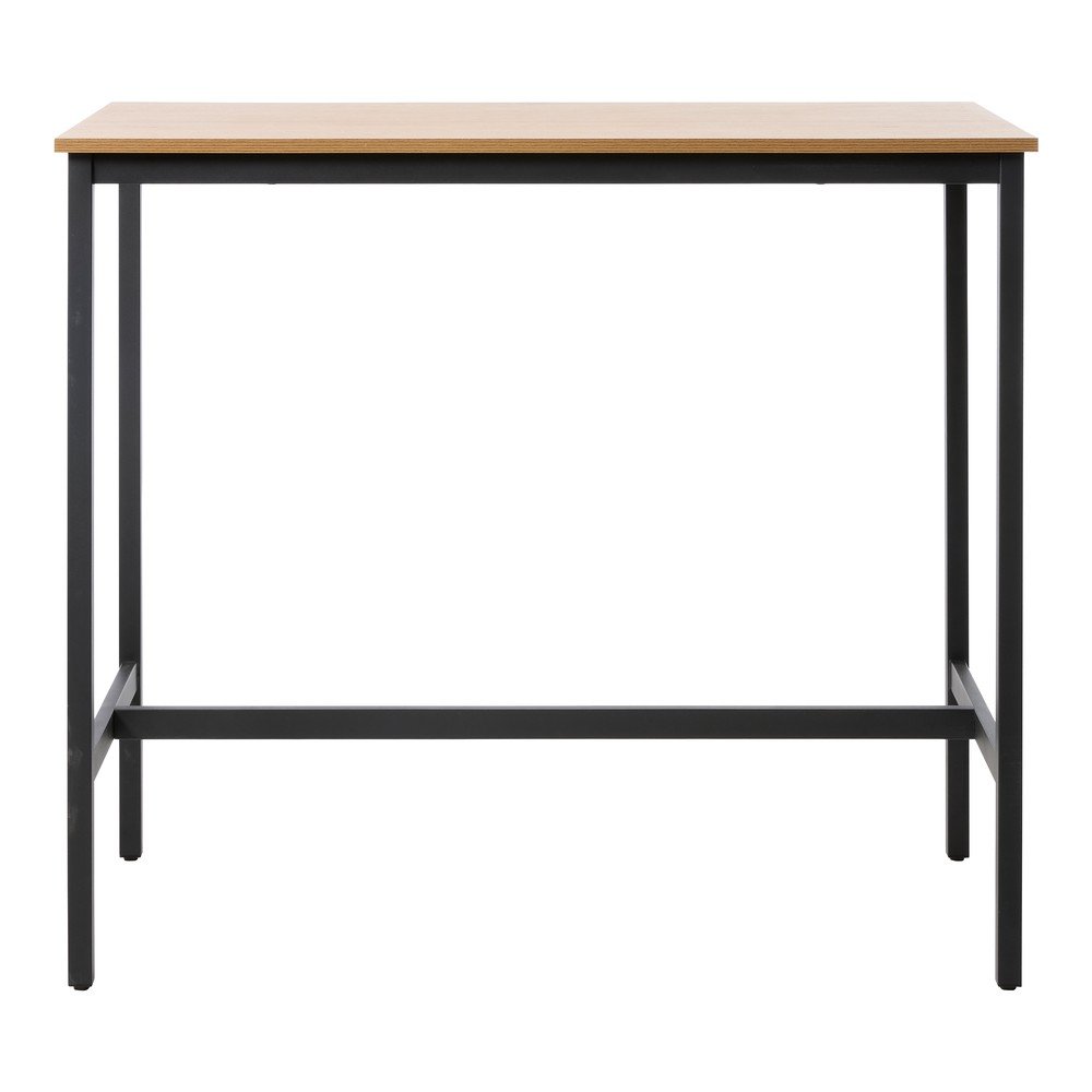 Bárasztal tölgyfa dekorral 60x120 cm Cesura – Unique Furniture
