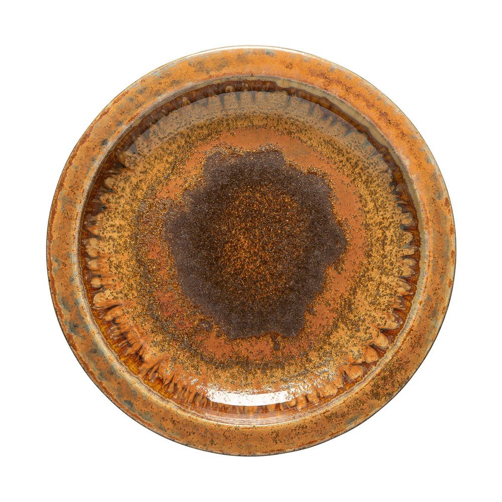 Barna desszertes kőedény tányér ø 20 cm Poterie – Casafina