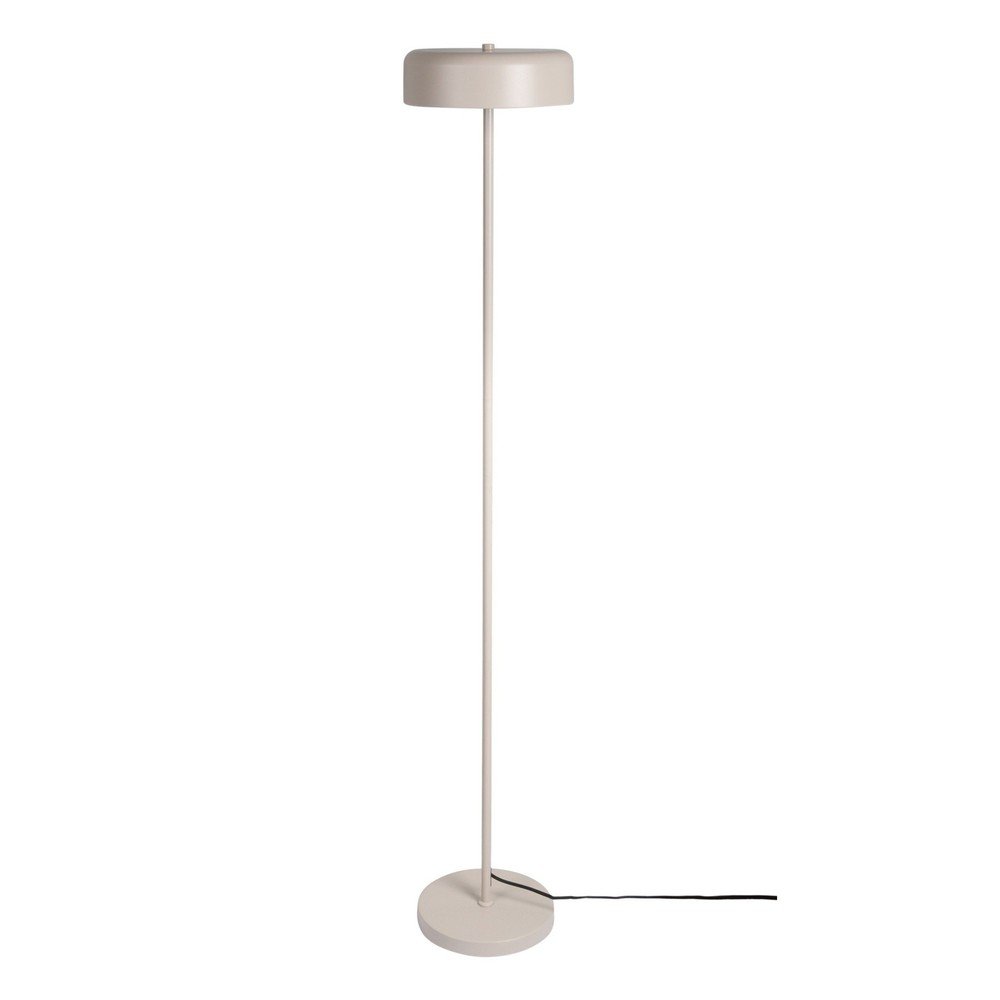 Bézs állólámpa fém búrával (magasság 140 cm) Riqueza Palo – Leitmotiv