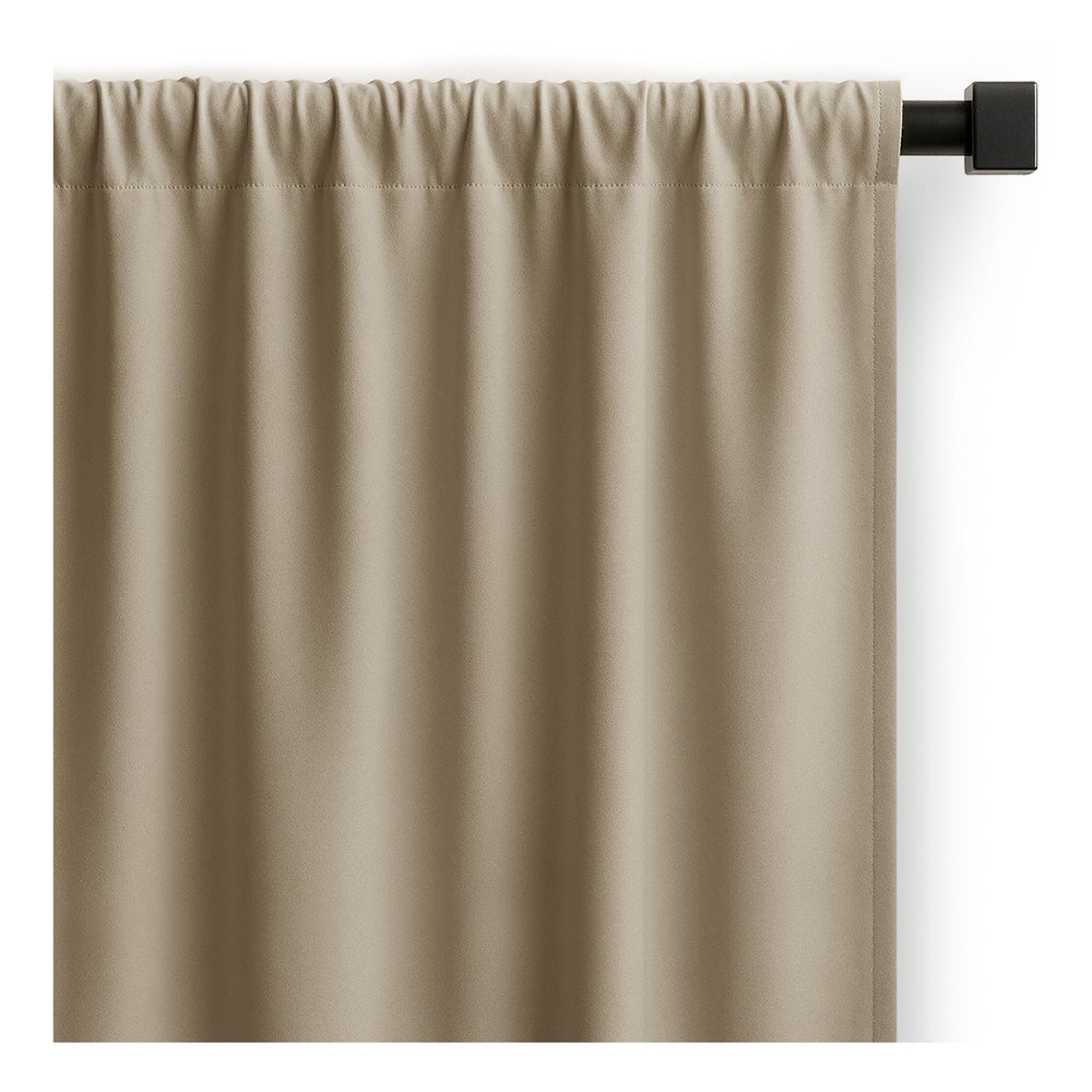 Bézs dimout (részleges sötétítő) függöny 200x250 cm Carli – Restilo