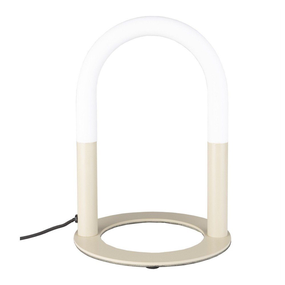 Bézs fém LED dimmelhető asztali lámpa (magasság 36 cm) Arch – Zuiver