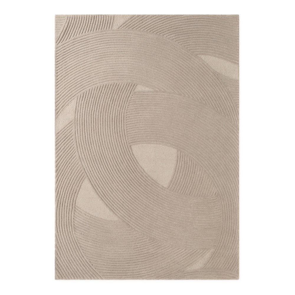 Bézs gyapjú szőnyeg 120x170 cm Kensington Victoria – Ted Baker