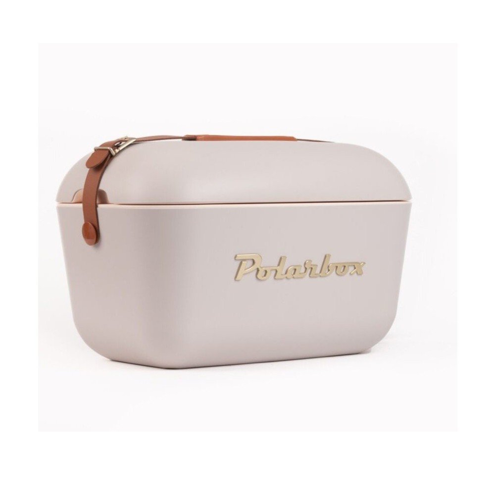 Bézs hűtődoboz 12 l Classic Gold – Polarbox