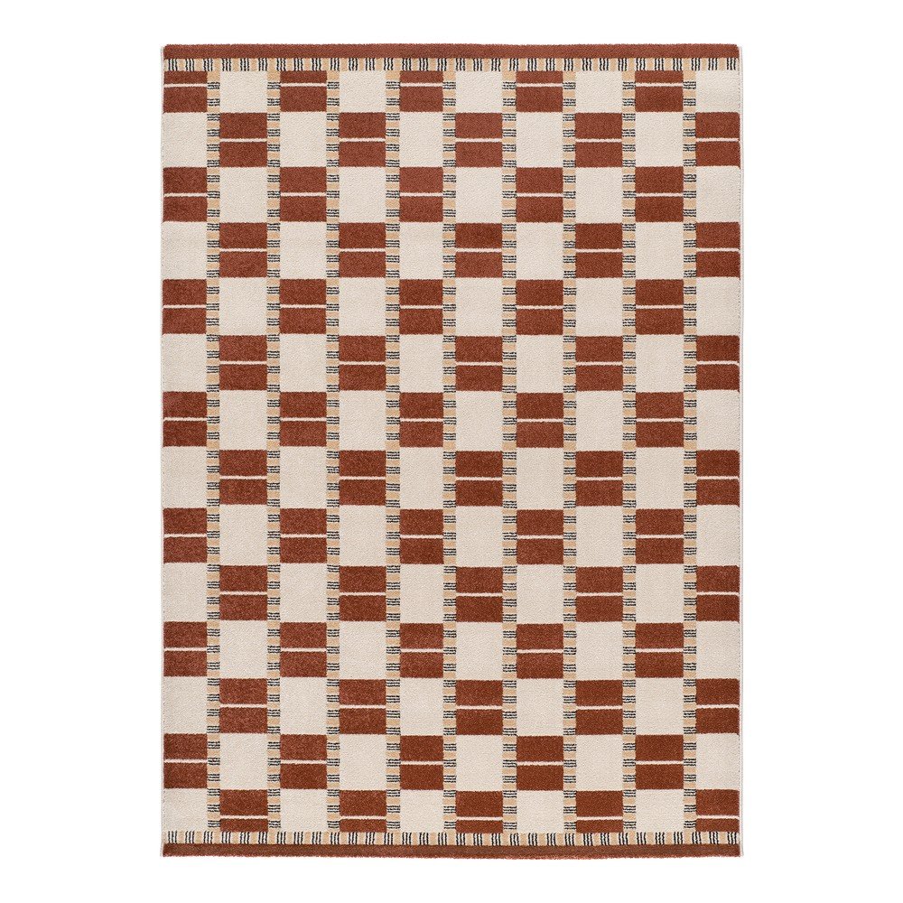 Bézs-terrakotta színű szőnyeg 80x150 cm Astra – Universal