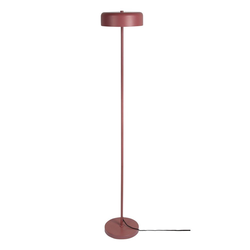 Borvörös állólámpa fém búrával (magasság 140 cm) Riqueza Palo – Leitmotiv