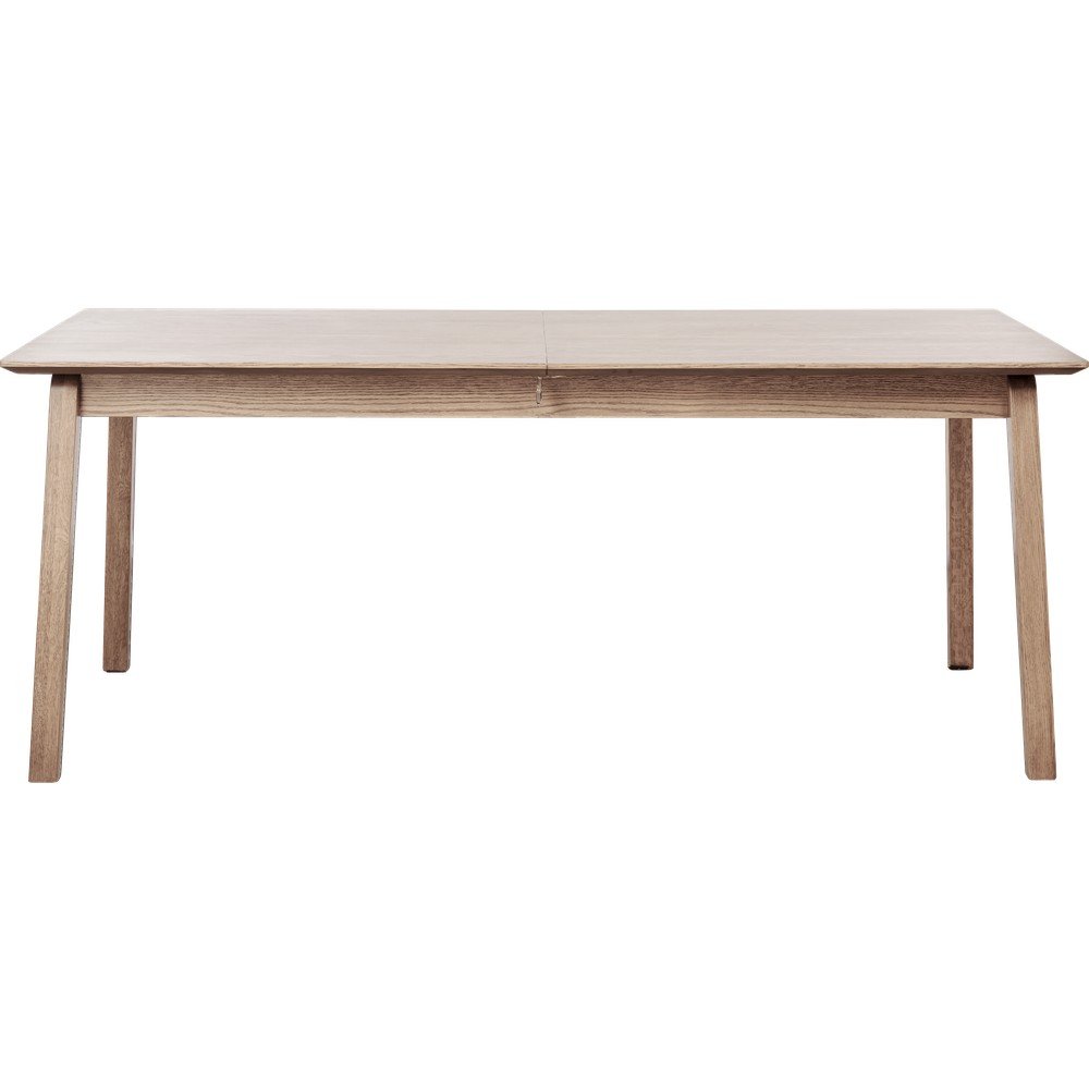 Bővíthető étkezőasztal hosszabbító asztallappal tölgyfa dekorral 95x190 cm Bari – Unique Furniture