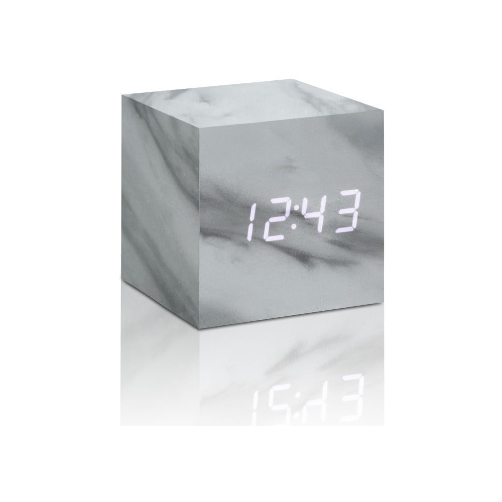 Digitális ébresztőóra Cube Click – Gingko