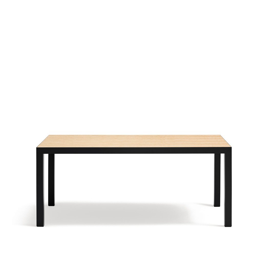 Étkezőasztal tölgyfa asztallappal 75x180 cm Alma – Teulat