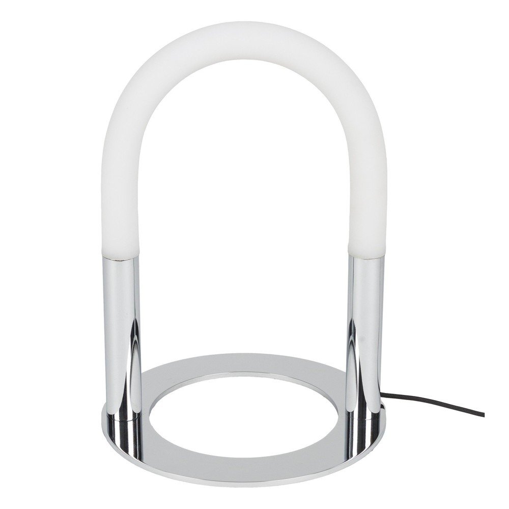 Ezüstszínű fém LED dimmelhető asztali lámpa (magasság 36 cm) Arch – Zuiver