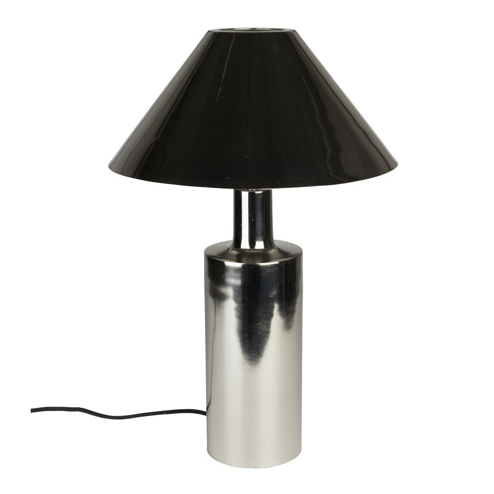 Ezüstszínű fém asztali lámpa fém búrával (magasság 53 cm) Wonders – Zuiver